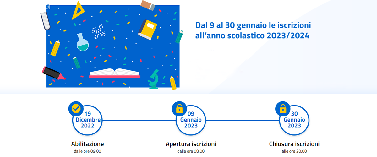 Iscrizioni online - AS 2023/2024