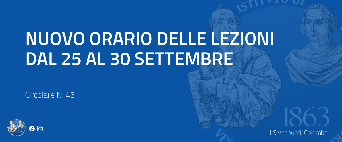 Orario lezioni - IV