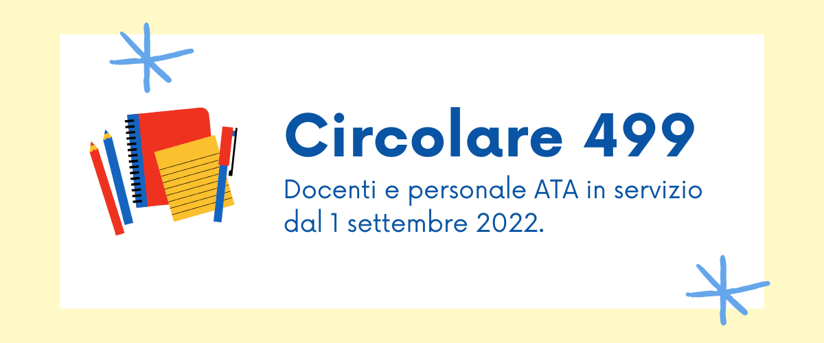 Circolare 499 - Neoassunti