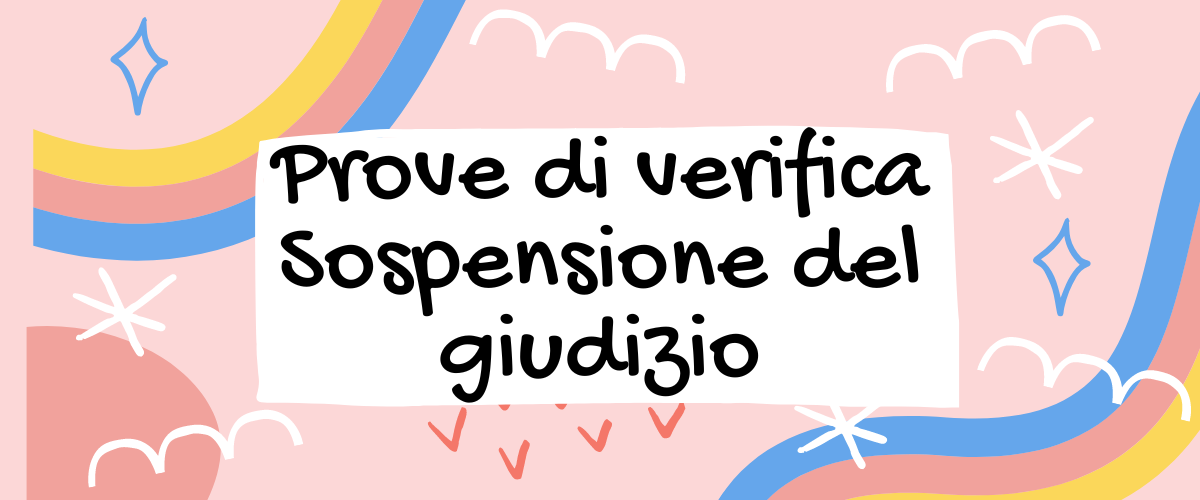 Calendario sospensione del giudizio