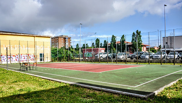 Campo da gioco in Via San Gaetano